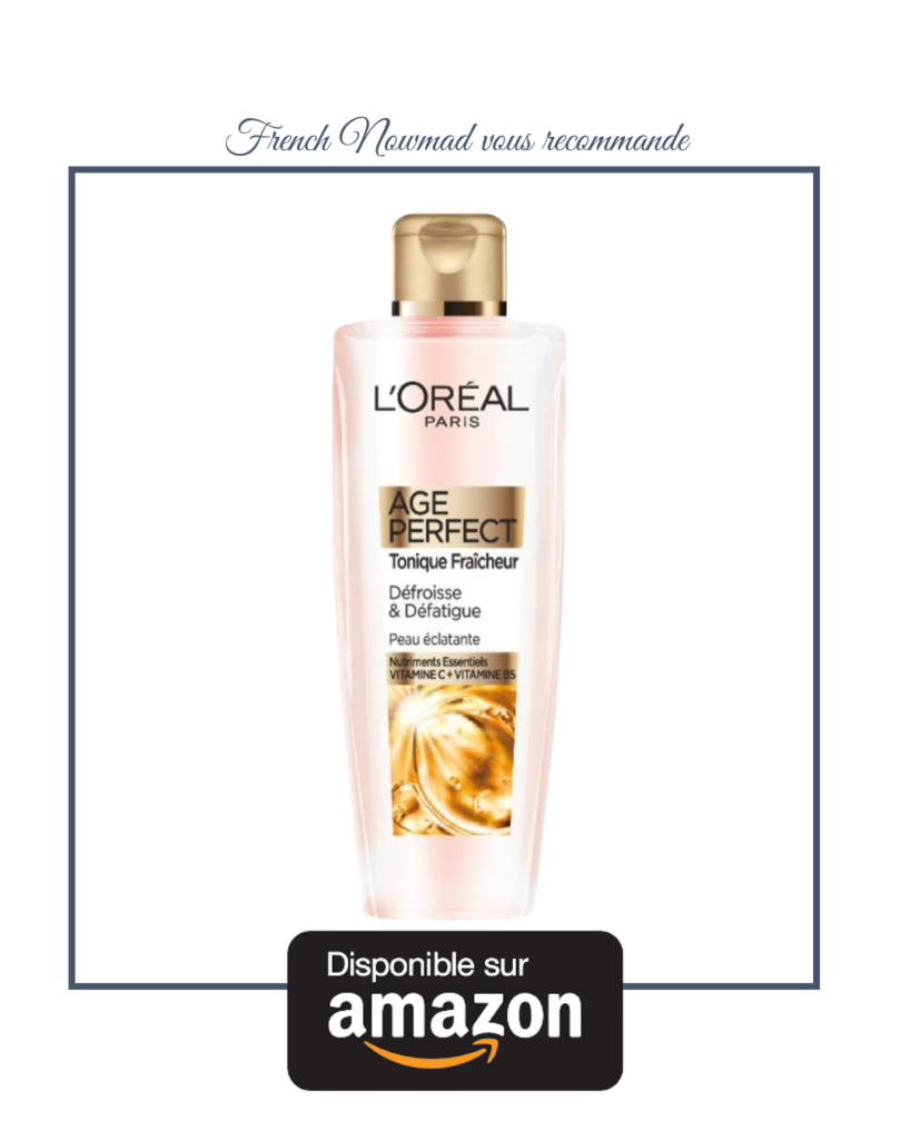 Tonique fraicheur de l'Oréal, merveilleux pour réveiller une peau fatiguée le matin. 