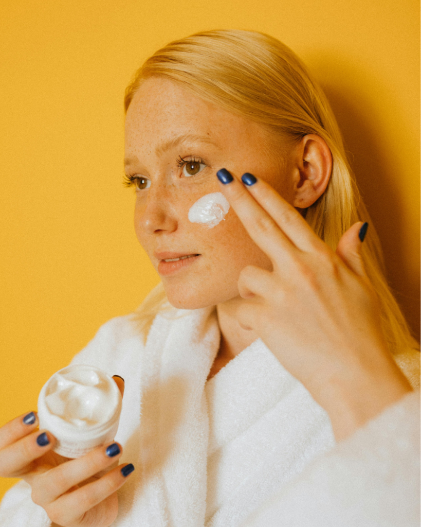 Crème aux dérives de vitamine C