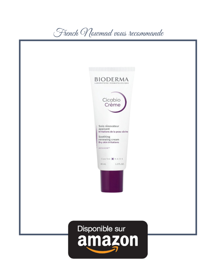 Crème cicabio Bioderma qui répare la peau irritée après le rétinol