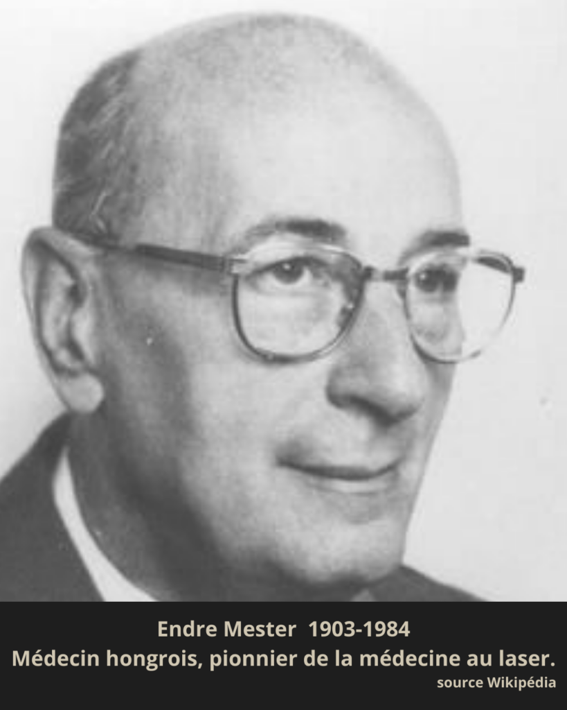 Endre Mester, médecin pionnier dans le traitement par LED