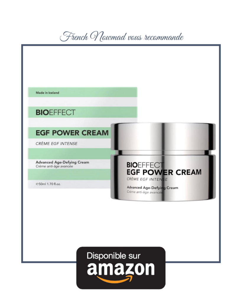 La crème aux EGF de Bioeffect