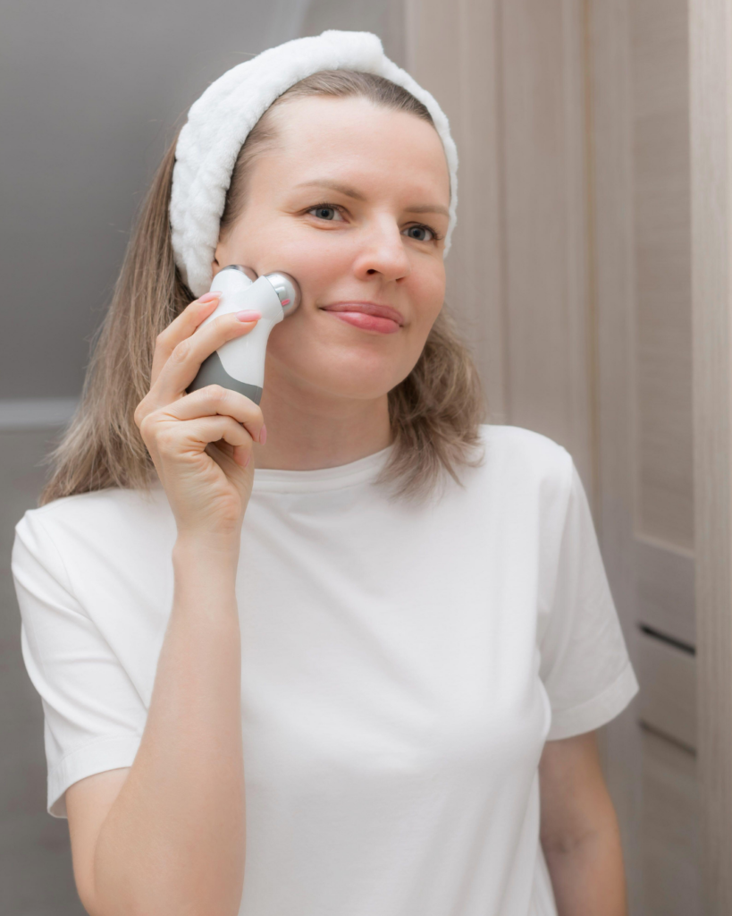 Séance d'EMS à la maison