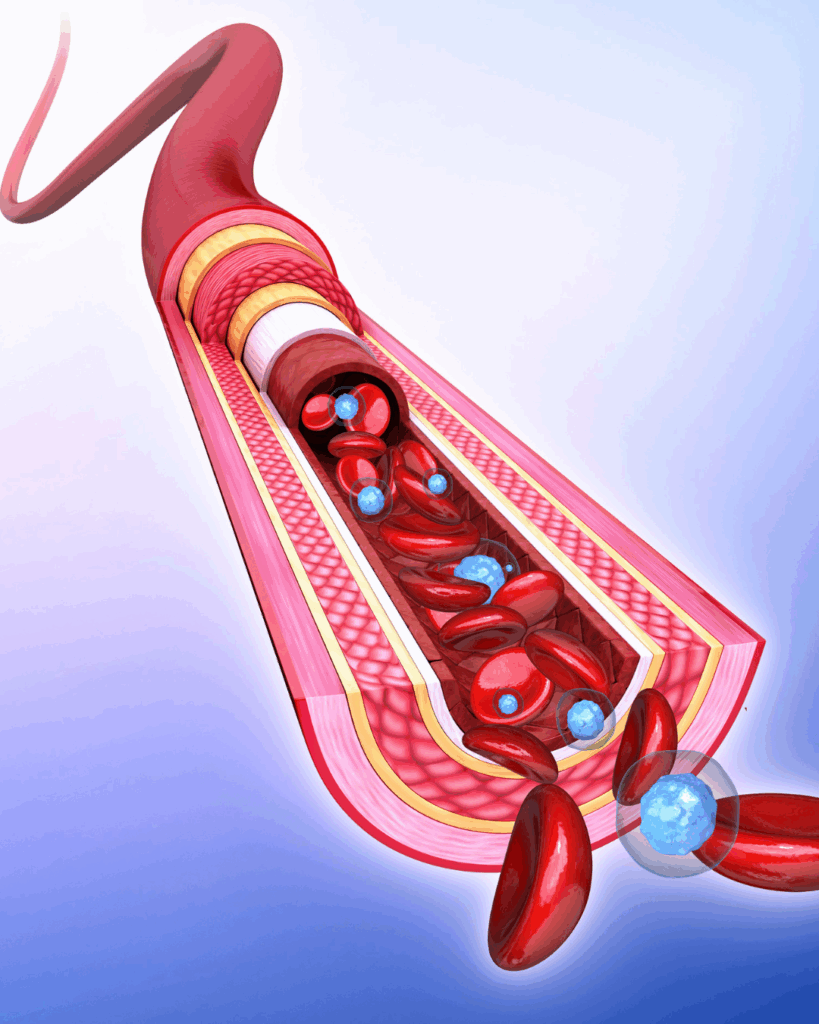 Le rôle primordial du collagène pour maintenir nos vaisseaux en bon état.