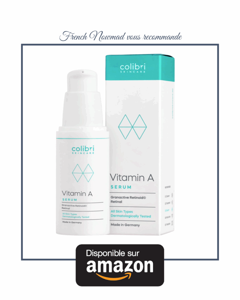 Routine minimaliste Peau mature : le sérum colibri skincare au bakuchiol et vitamine A