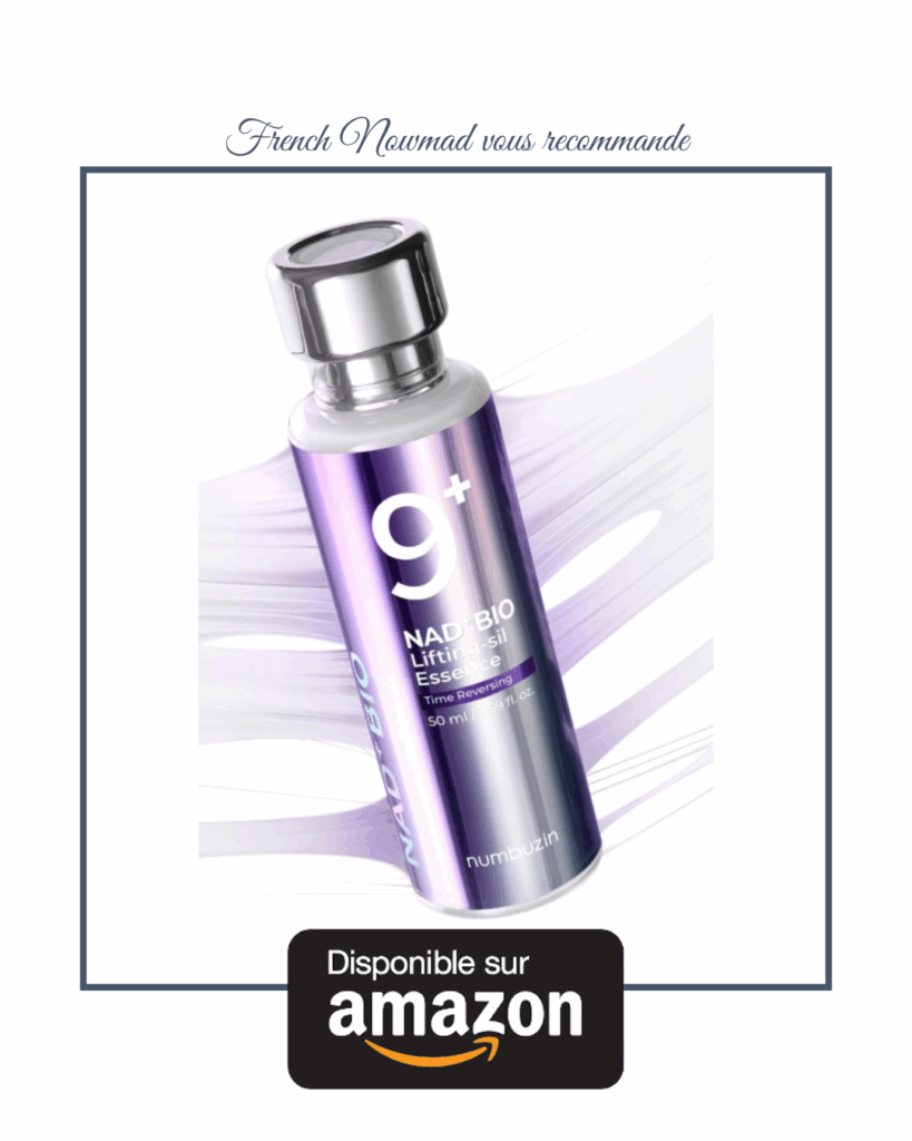 Routine minimaliste Peau mature : le sérum Numbuzin aux peptides.