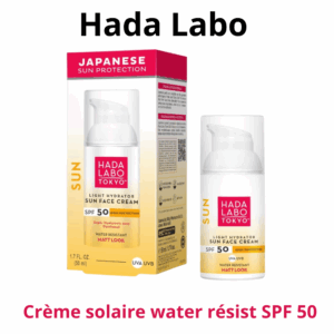Solaire visage Hada labo SPF 50 PA ++++
