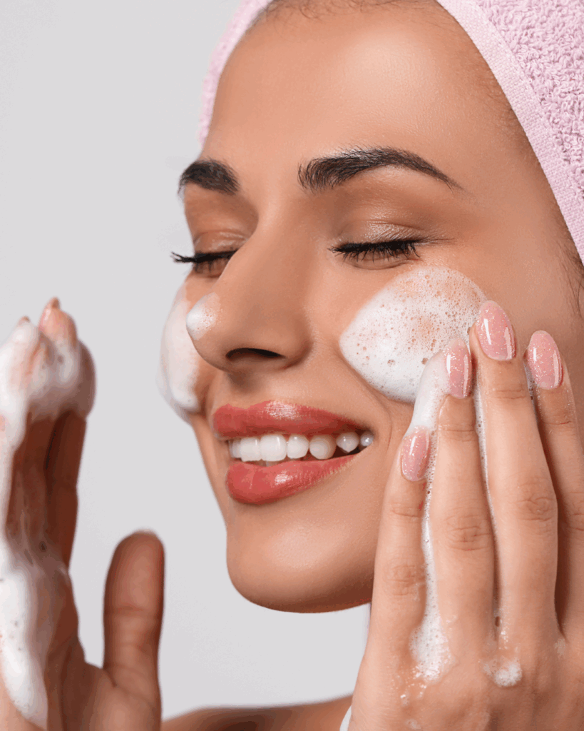 Nettoyage de la peau