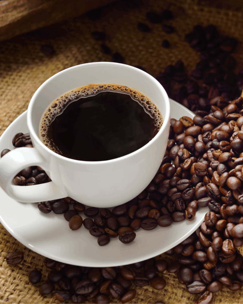 Le café doit être stoppé après 14h00.