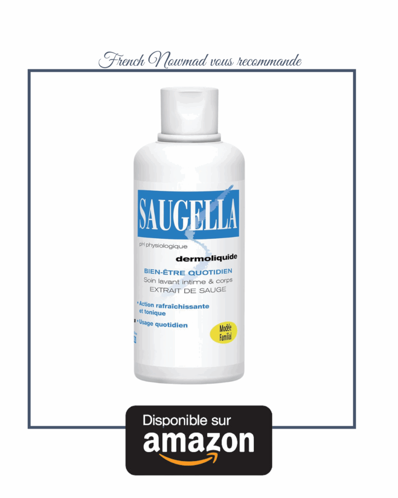 Le savon intime saugella pour éviter les déséquilibre.