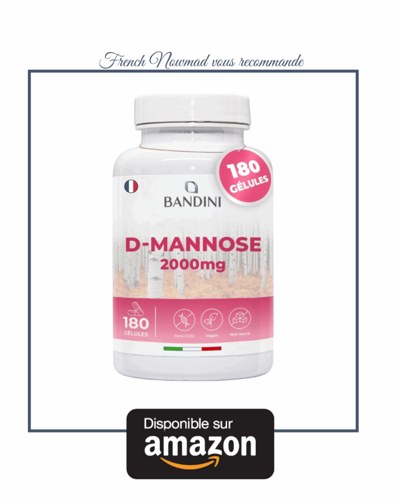 Le D mannose prévient les cystites