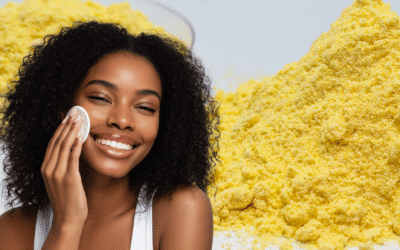 Soufre : le come-back d’un actif anti-acné bien connu.